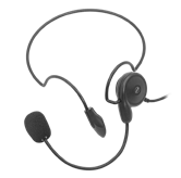 Ultra-Lite Behind the Head Headset with Boom Mic — Motorola M3