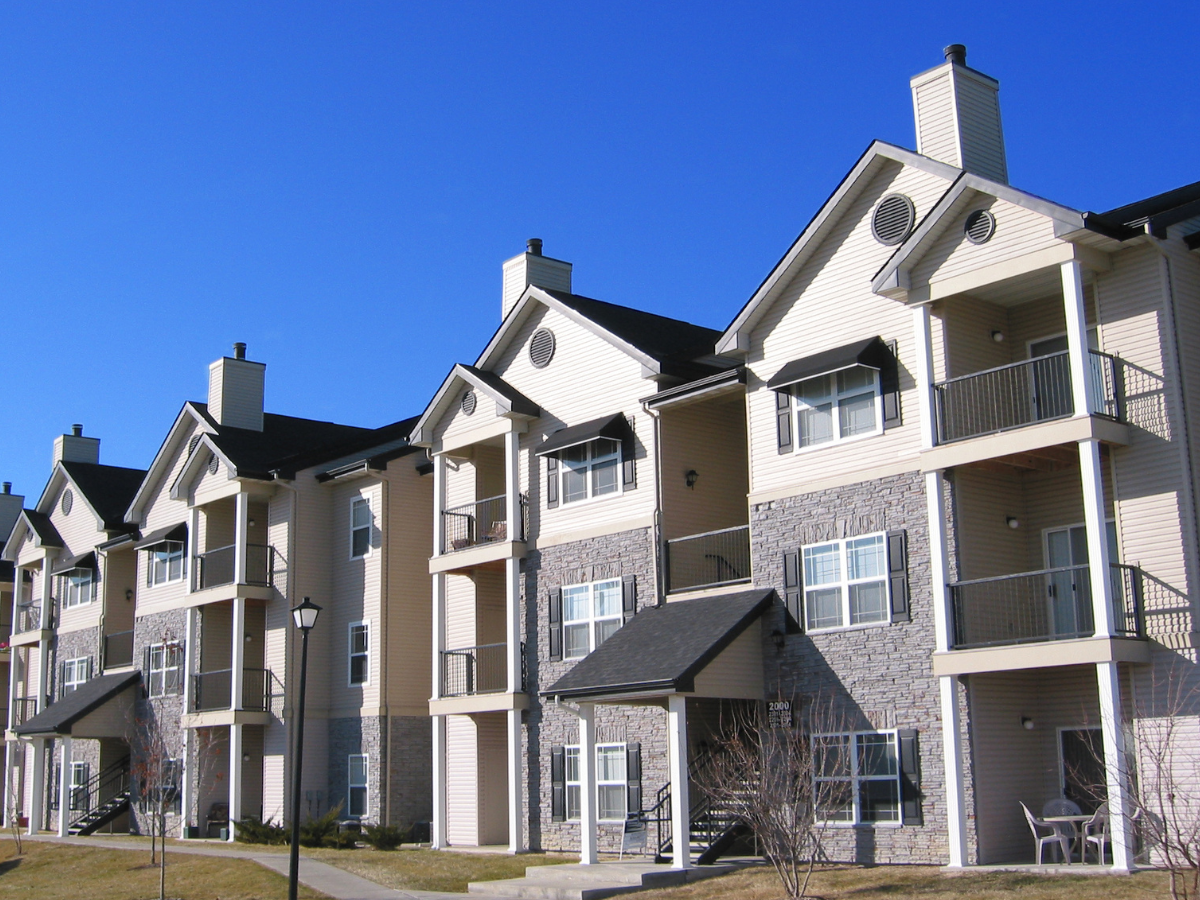 Multifamily property exterior
