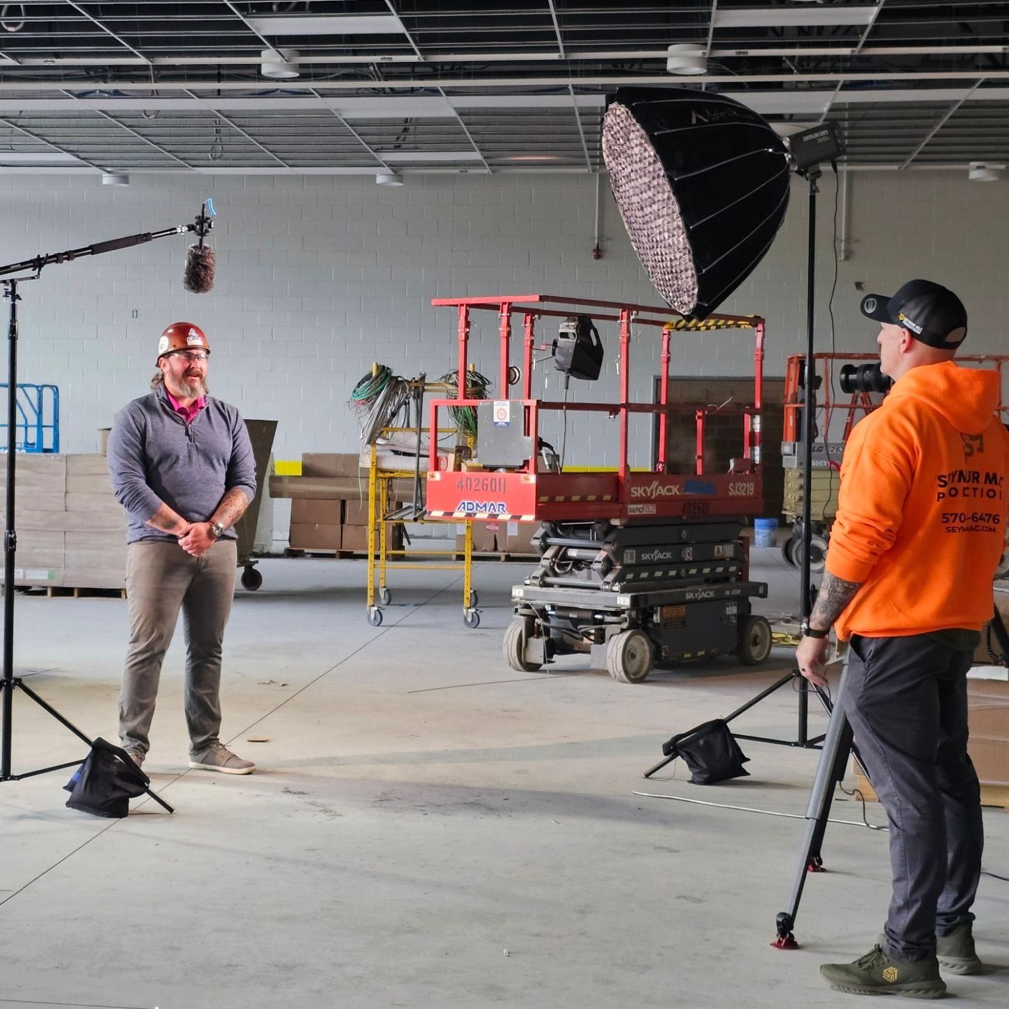 Video production set
