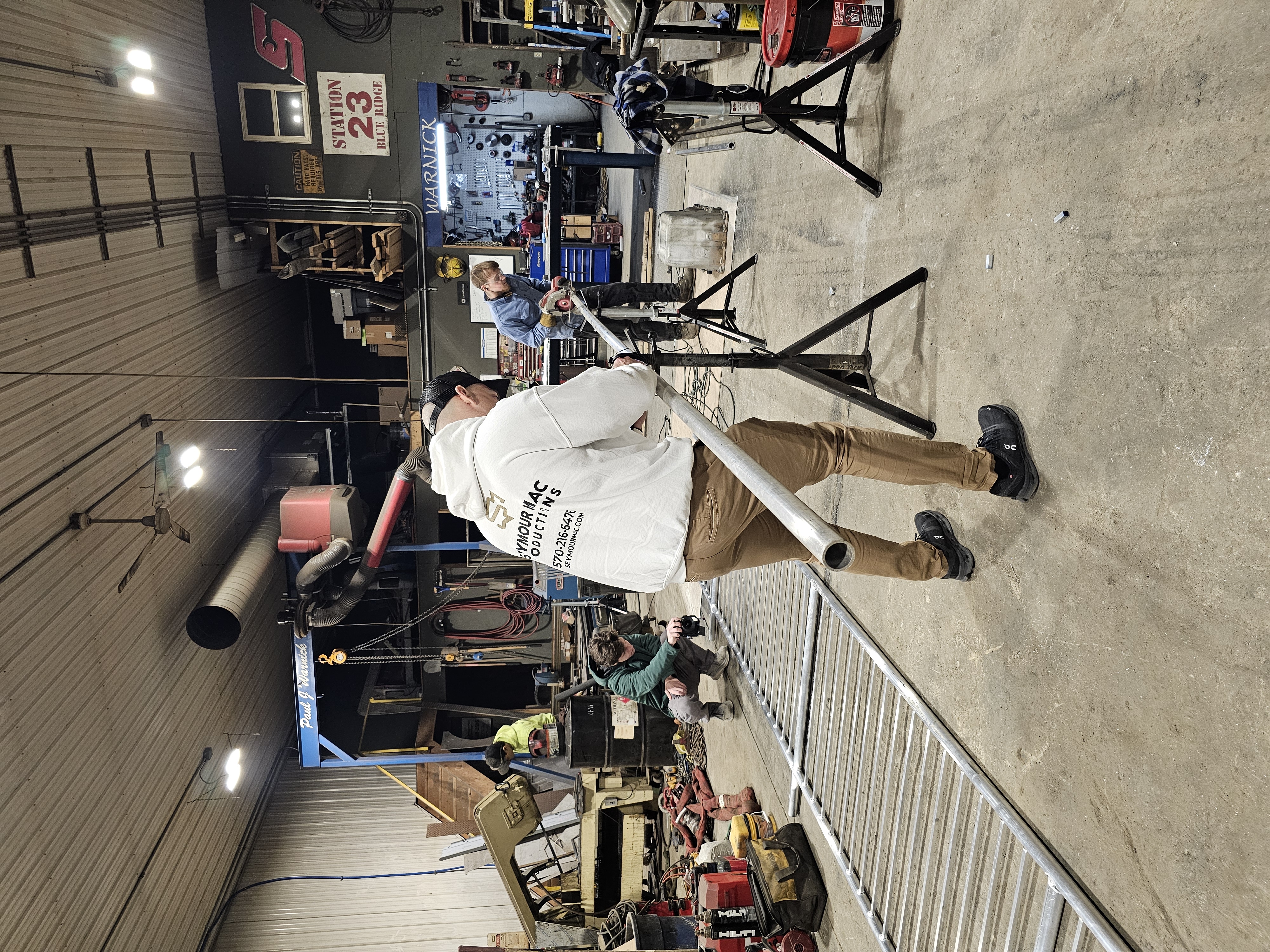 Professional video production setup for contractor marketing Professional video production setup for contractor marketing