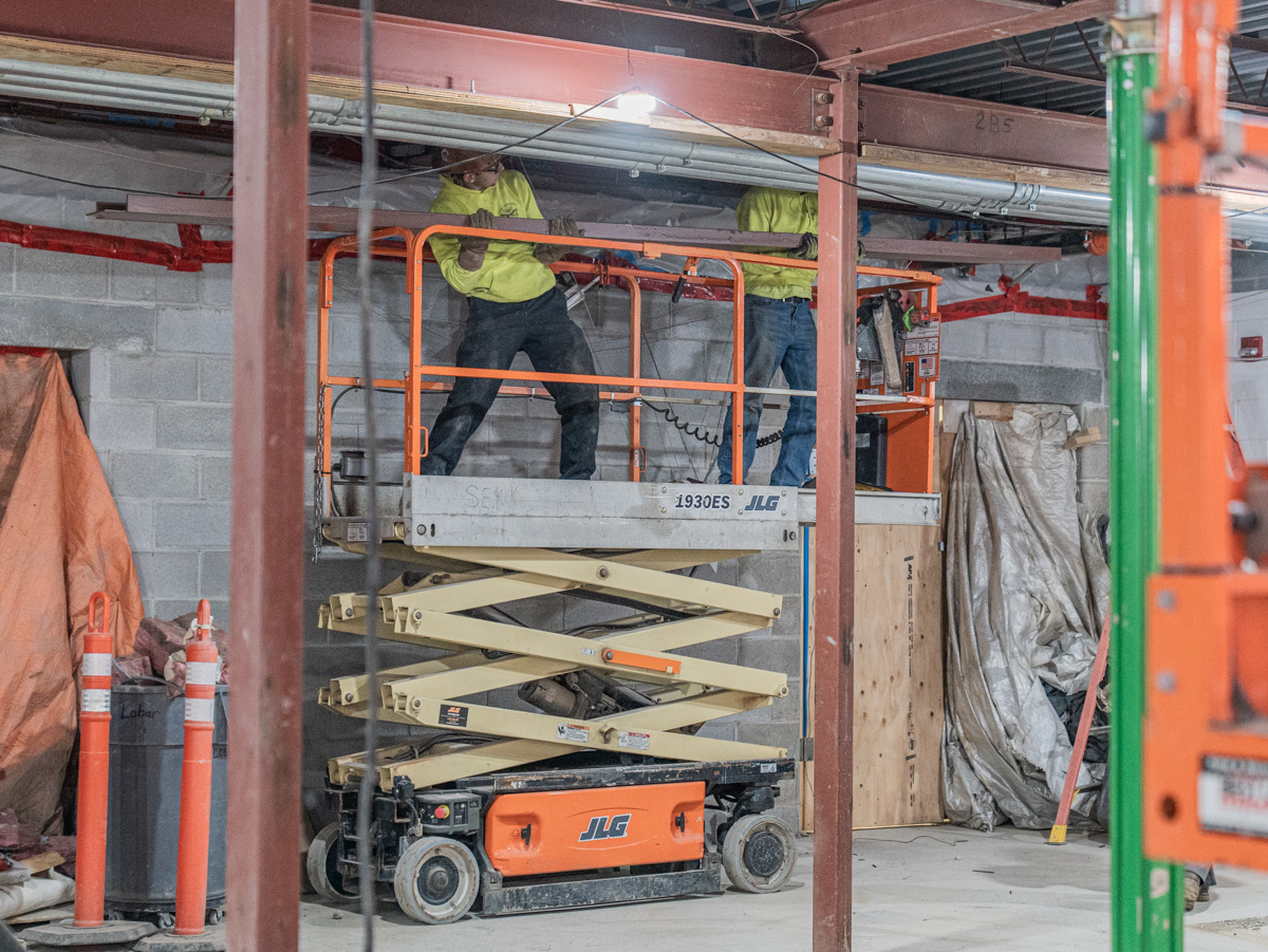 High school renovation documentary project gallery image 2