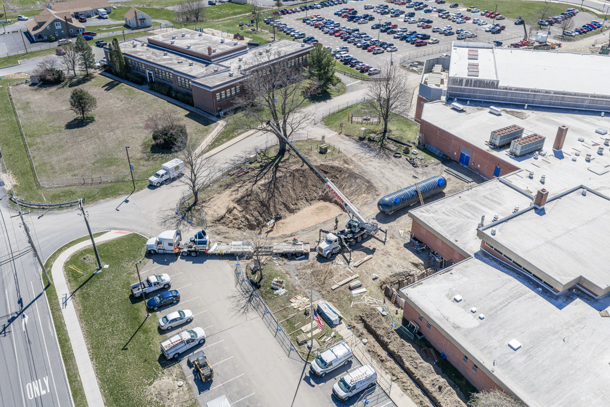 High school renovation documentary project gallery image 1