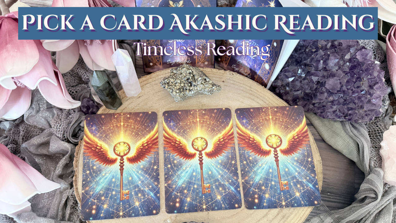 Pick a card reading Akashic Records oracle cards spiritual guidance
