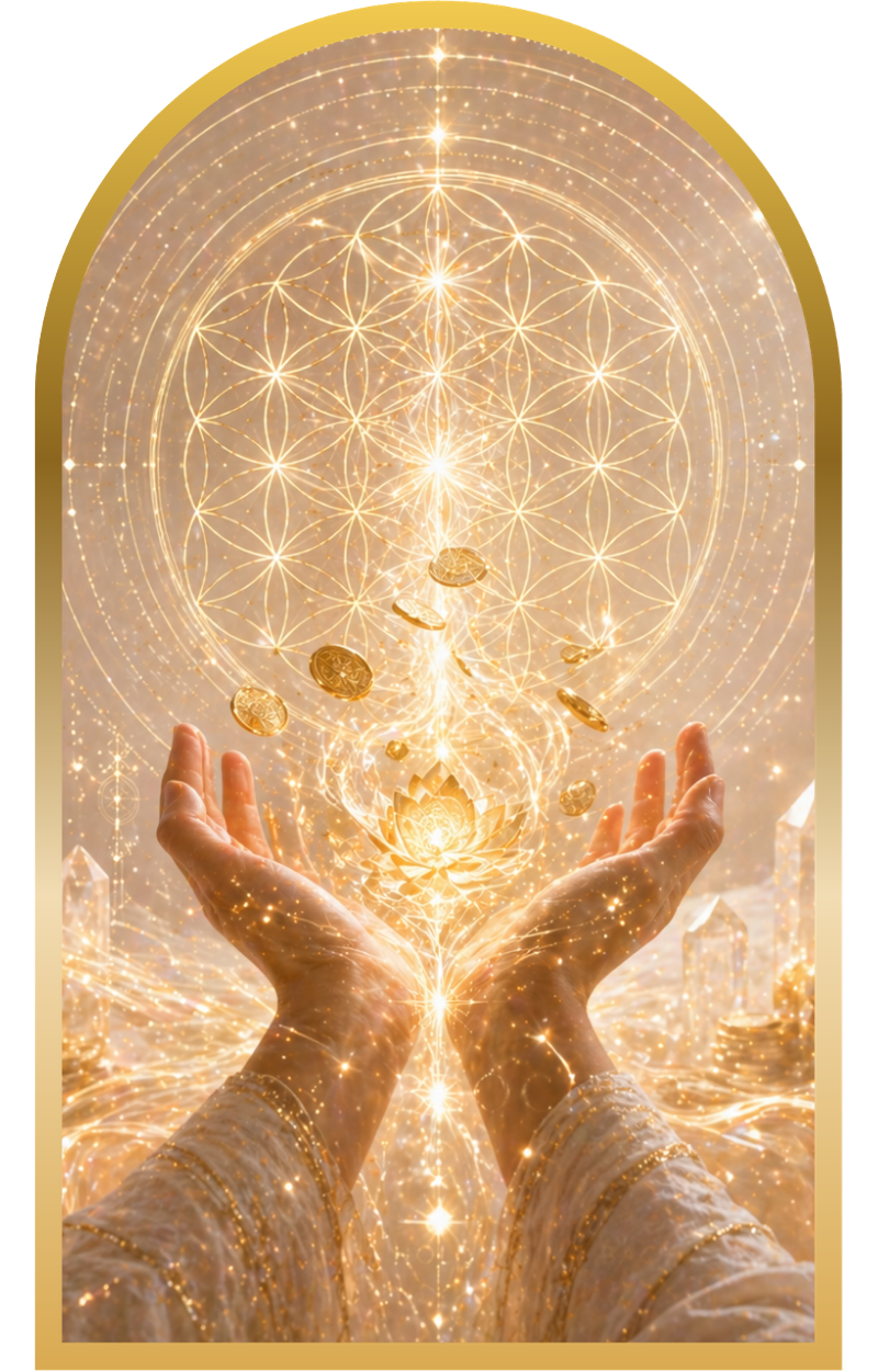 Energetic body showing soul wounds and energy imprints being illuminated through healing