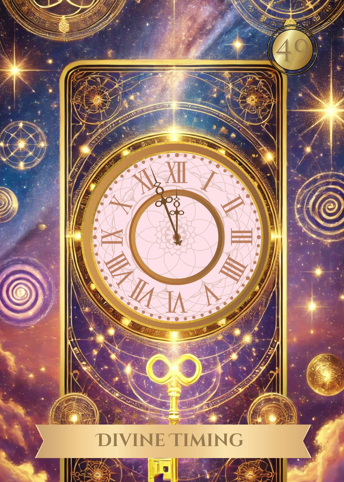 divine timing akashic soul alchemy oracle card