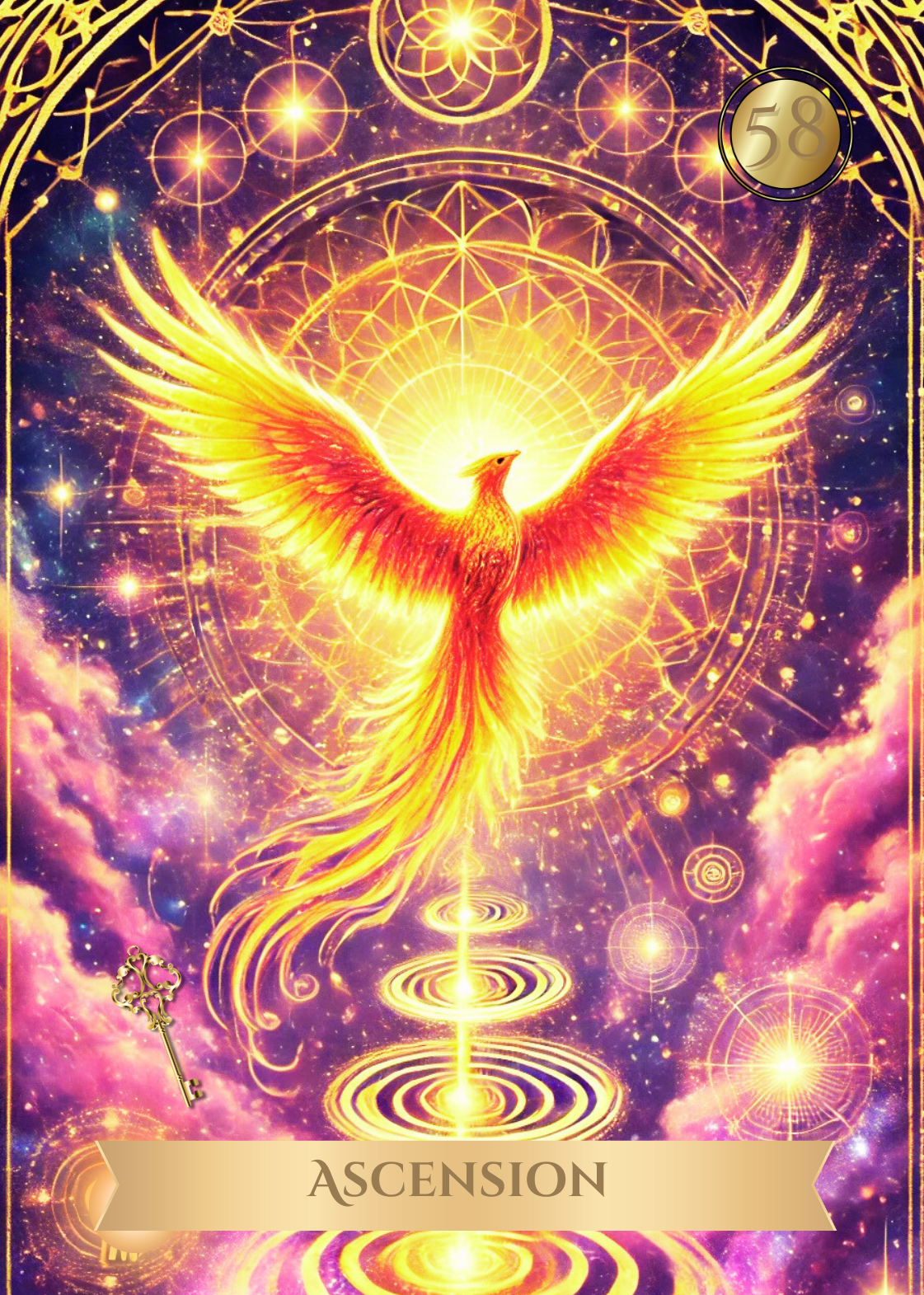 Ascension card from the akashic soul alchemy oracle Ascension card from the akashic soul alchemy oracle