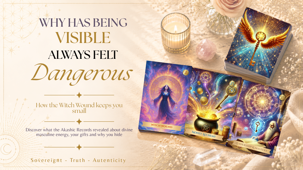 Why Being Visible Has Always Felt Dangerous | Witch Wound Oracle Reading