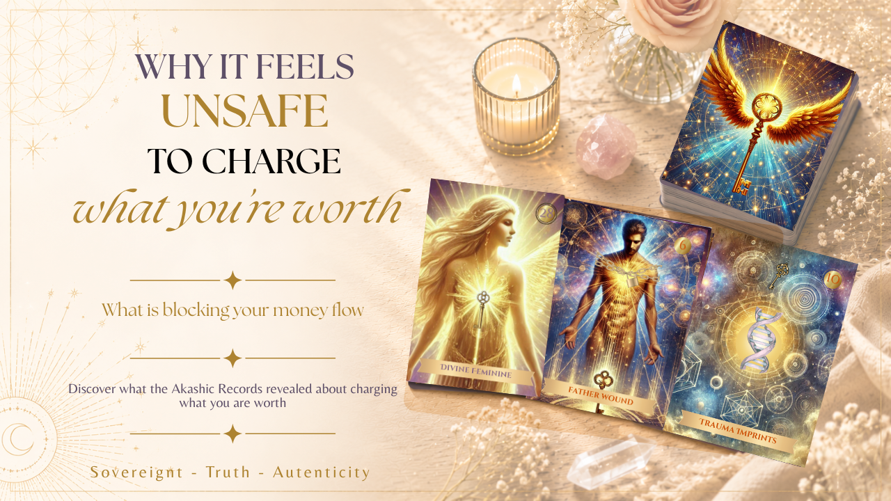 Why It Feels Unsafe To Charge What You're Worth | Akashic Reading