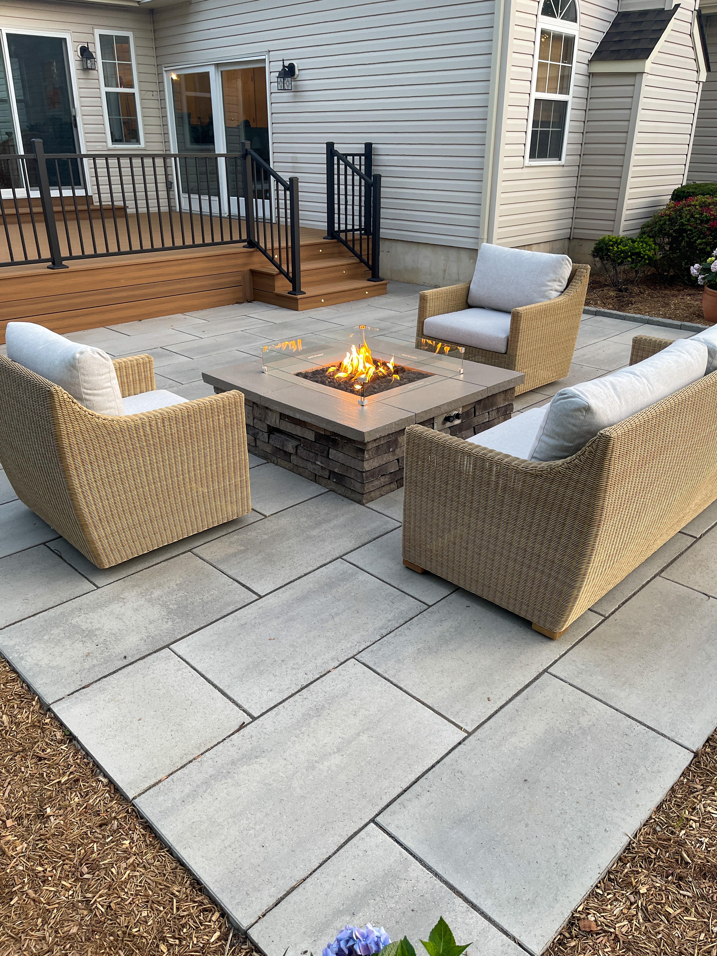 EZ Hardscaping project