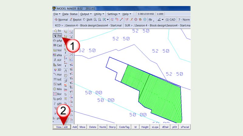 Preview from Shift and rotate old projects to Google Earth coordinates tutorial