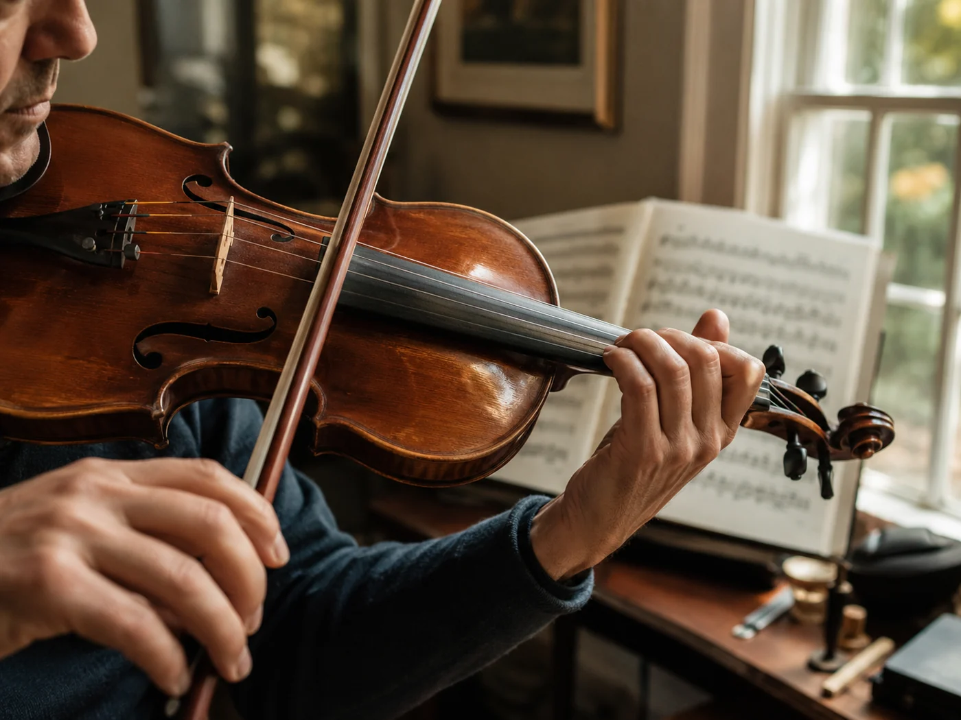Cover image for How to Improve Your Violin Sound: Bow Weight, Speed and Contact Point