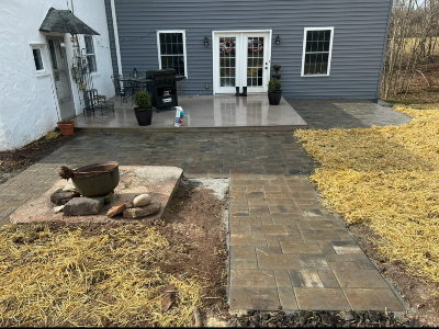 Firepit Installation in Limerick