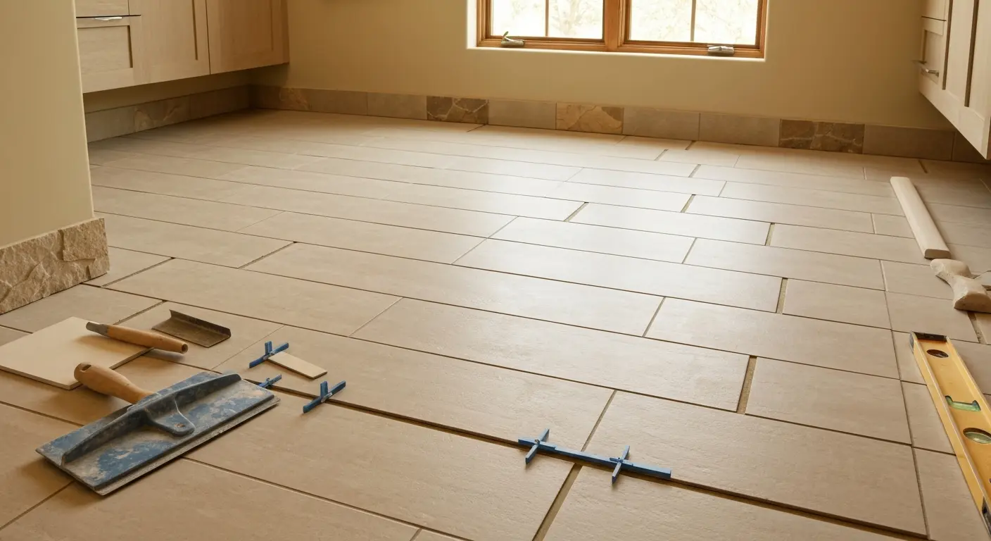 Bathroom flooring