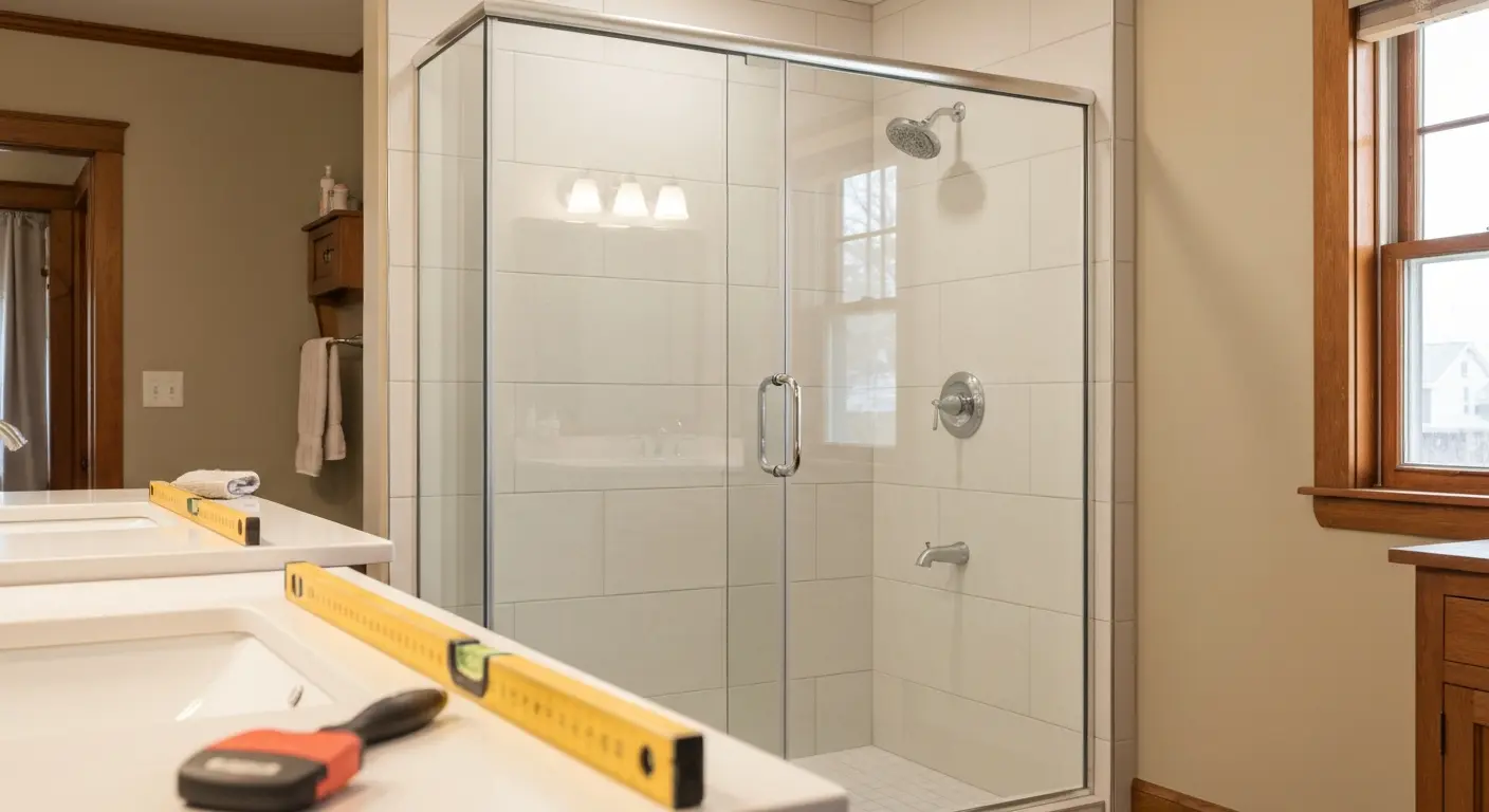Tub to shower conversion