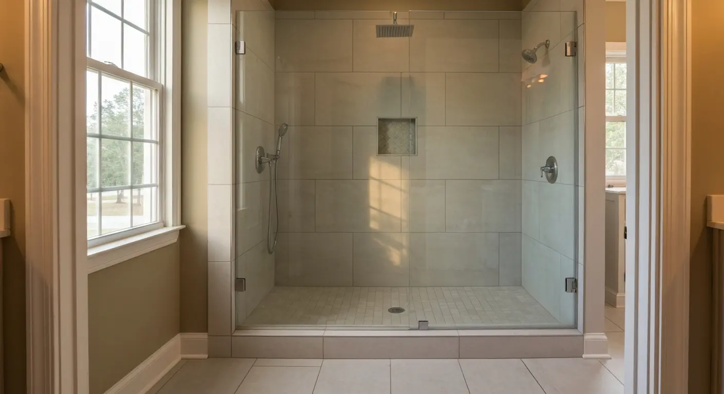 Walk-in shower conversion