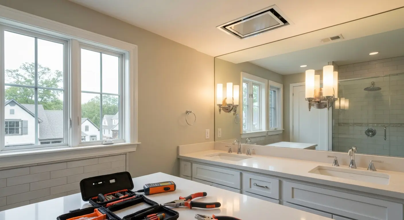 Bathroom lighting fixtures
