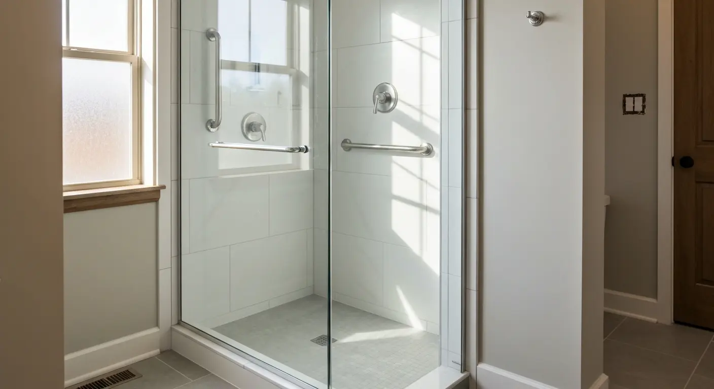 Tub to shower conversion