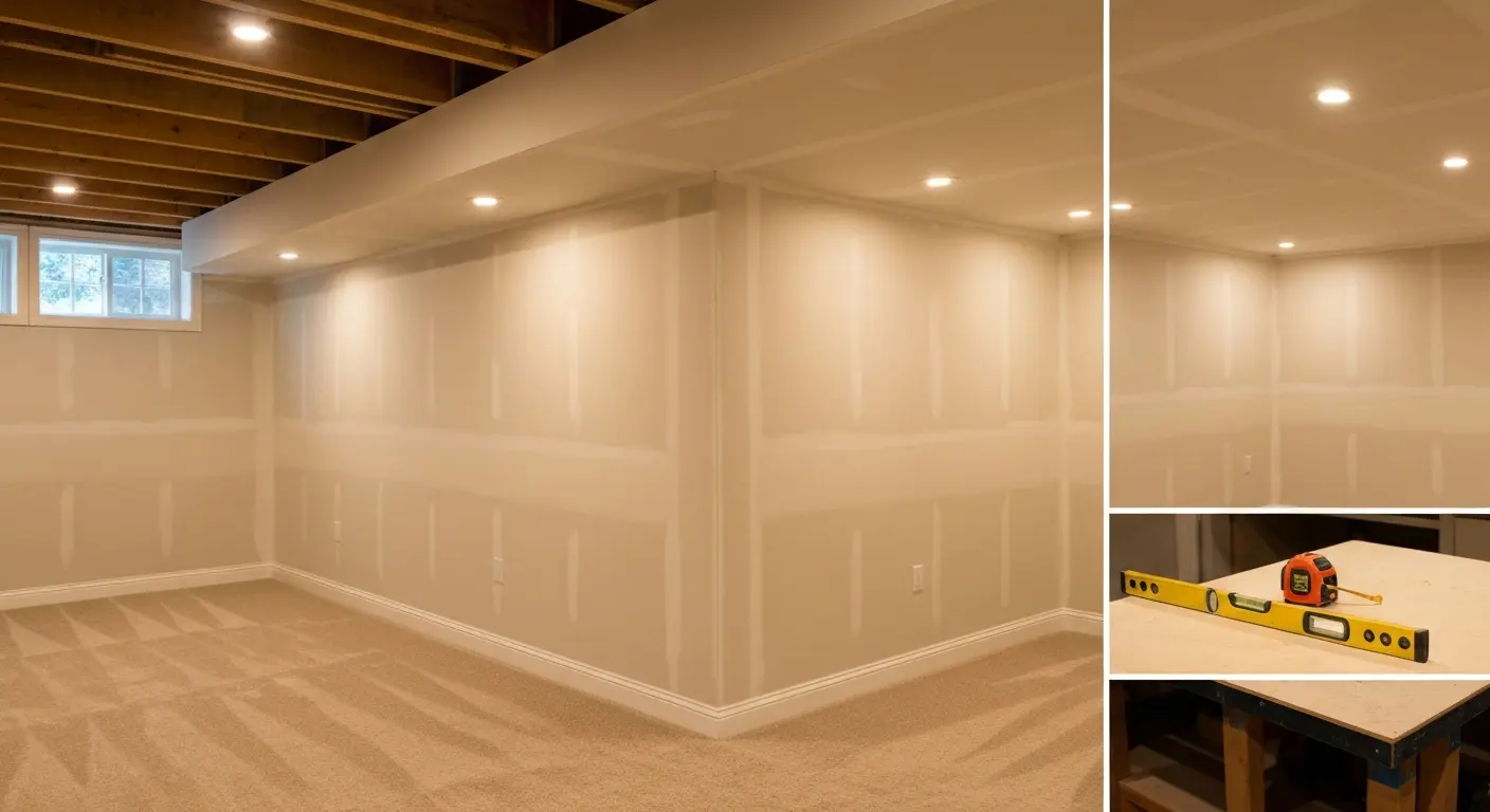 Recreation room remodeling