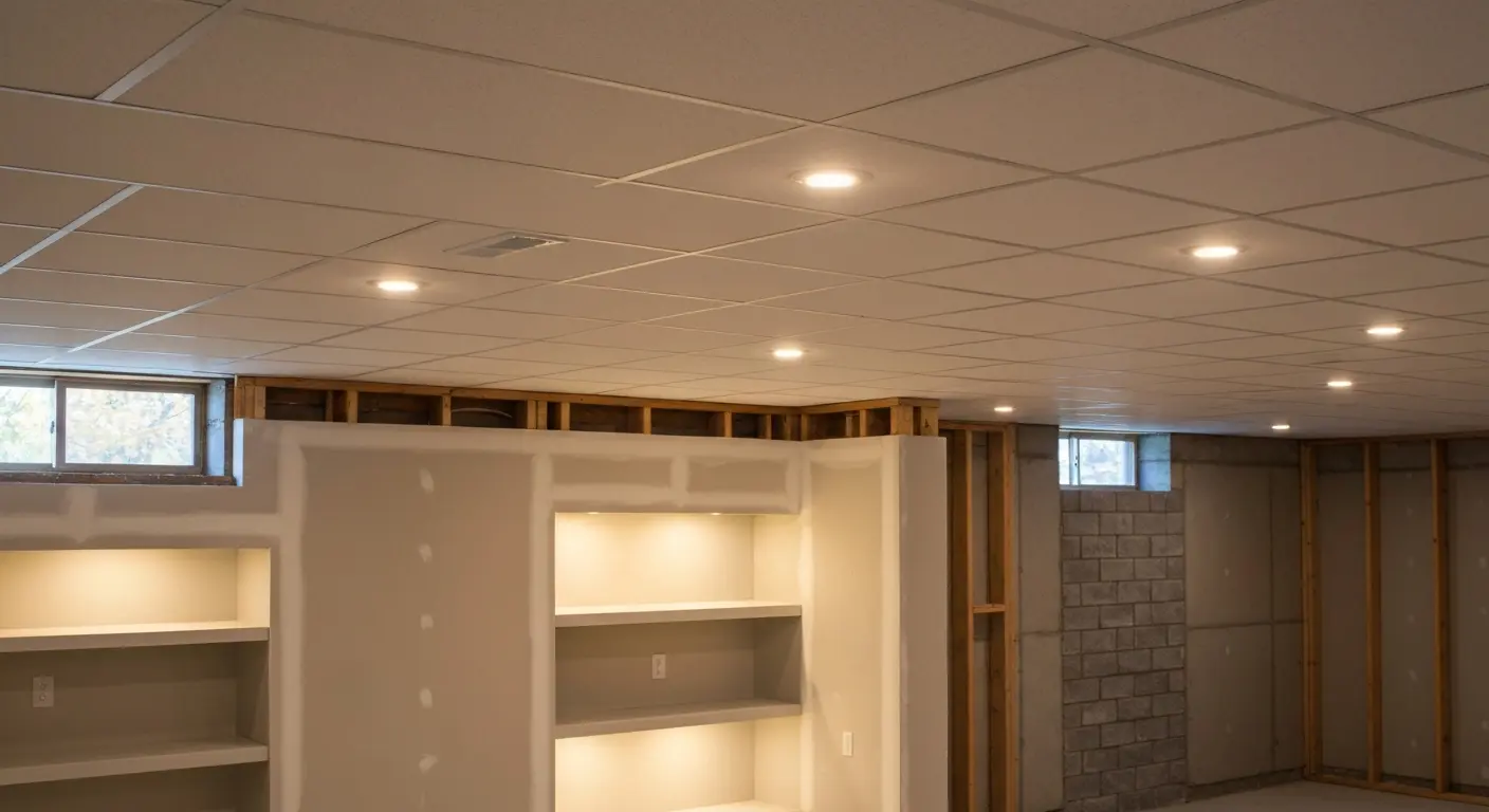 Basement lighting