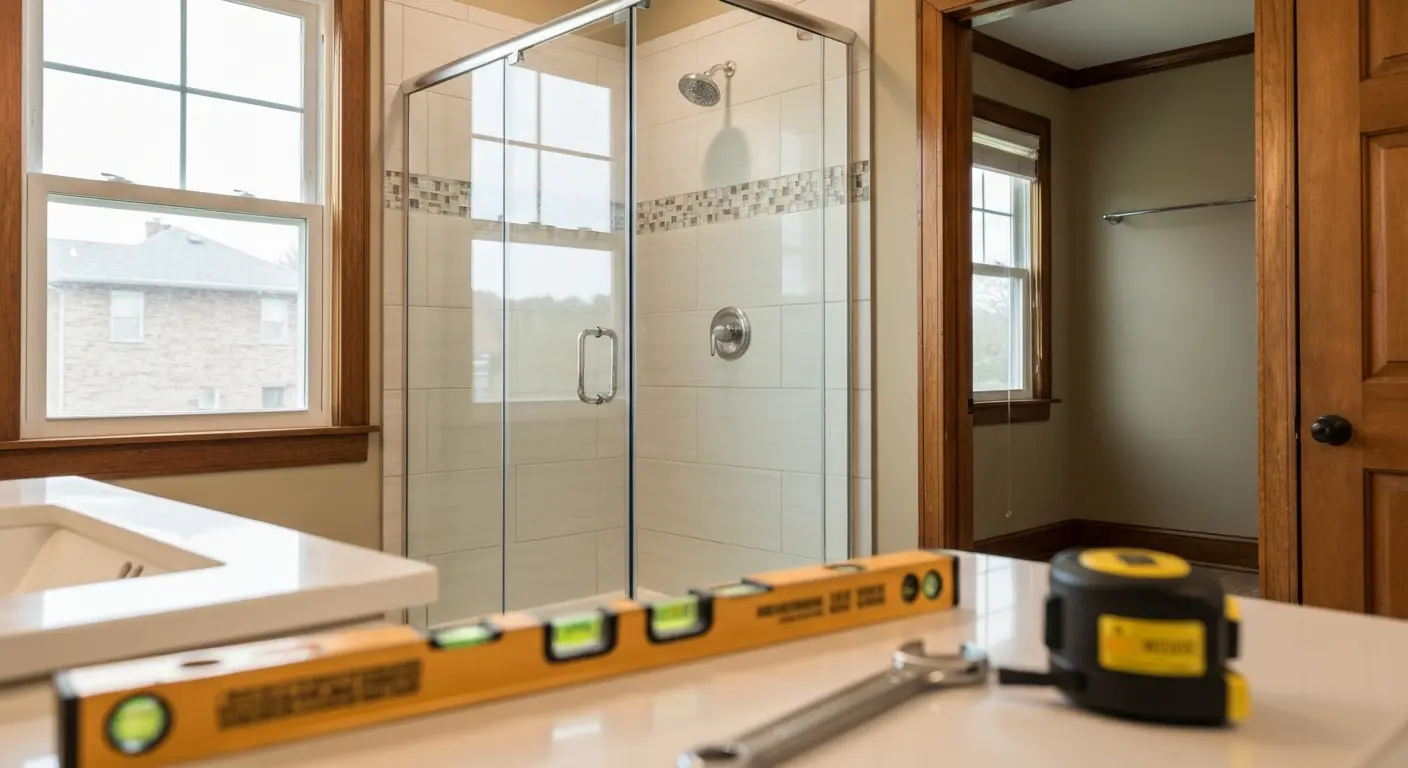 Tub to shower conversion
