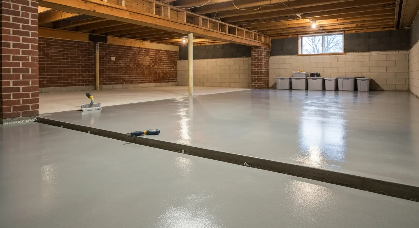 Basement flooring