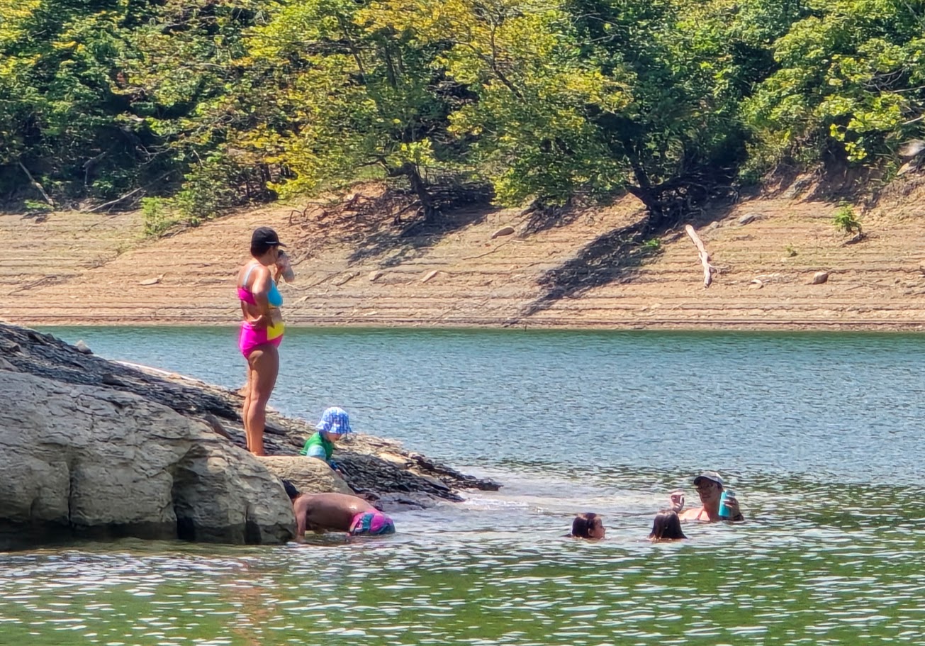 standing on the shore of lake cumberland