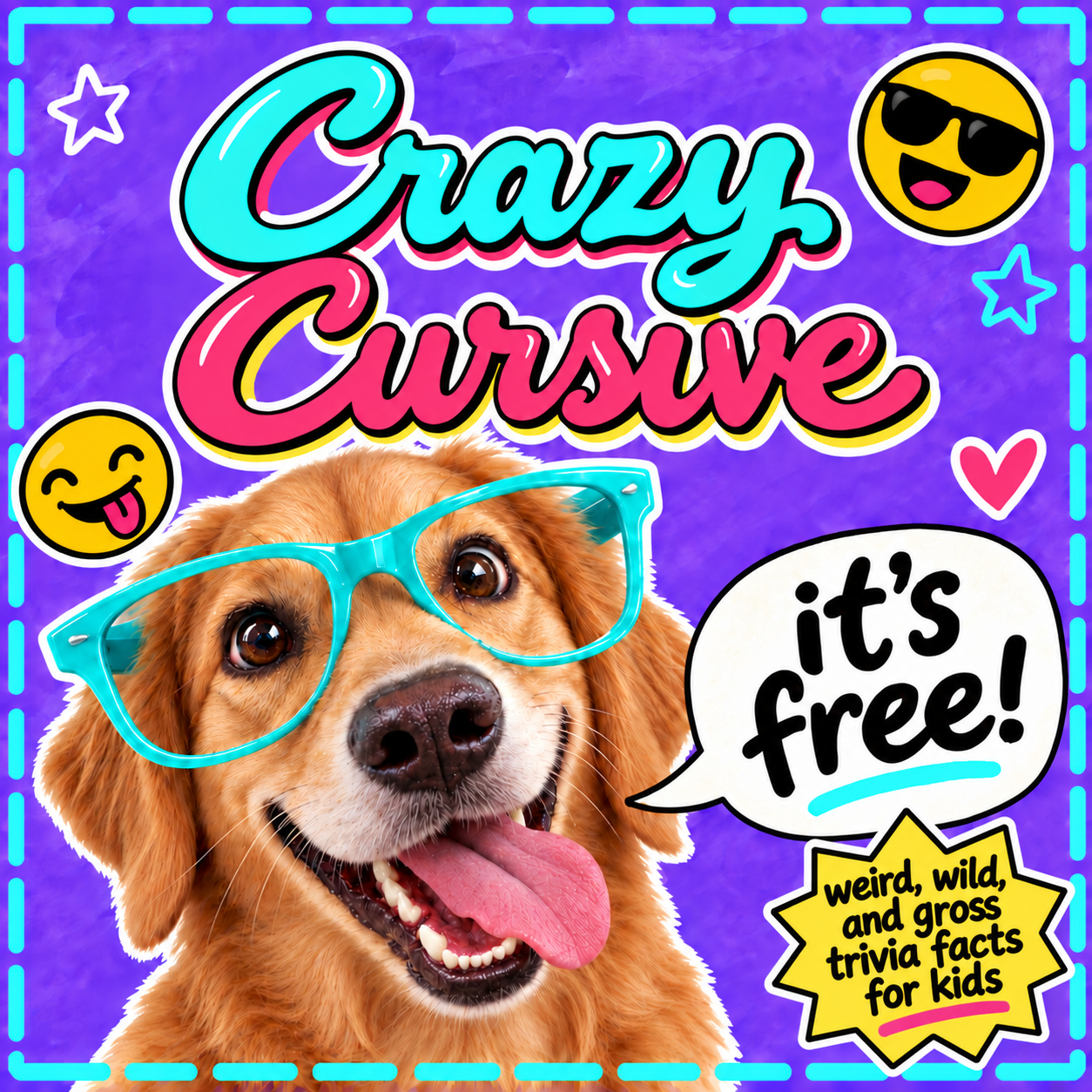 Crazy Cursive free 7-day handwriting packet cover
