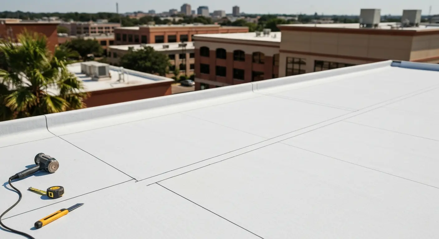 Commercial roof replacement