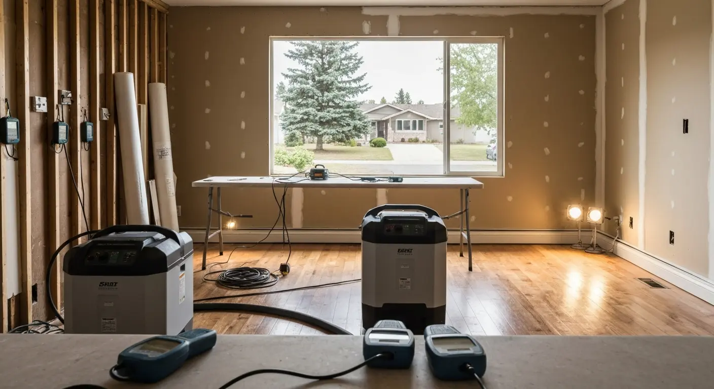 Water damage restoration