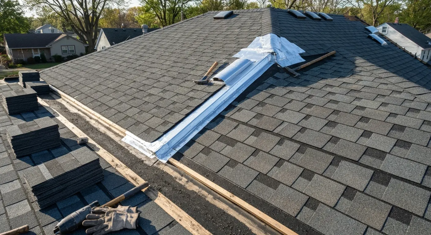 Roof replacement project