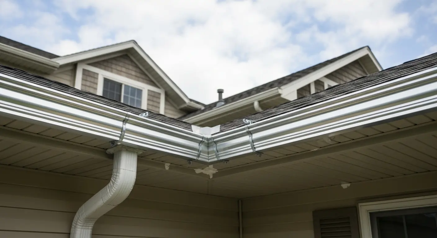 Gutter and ventilation work