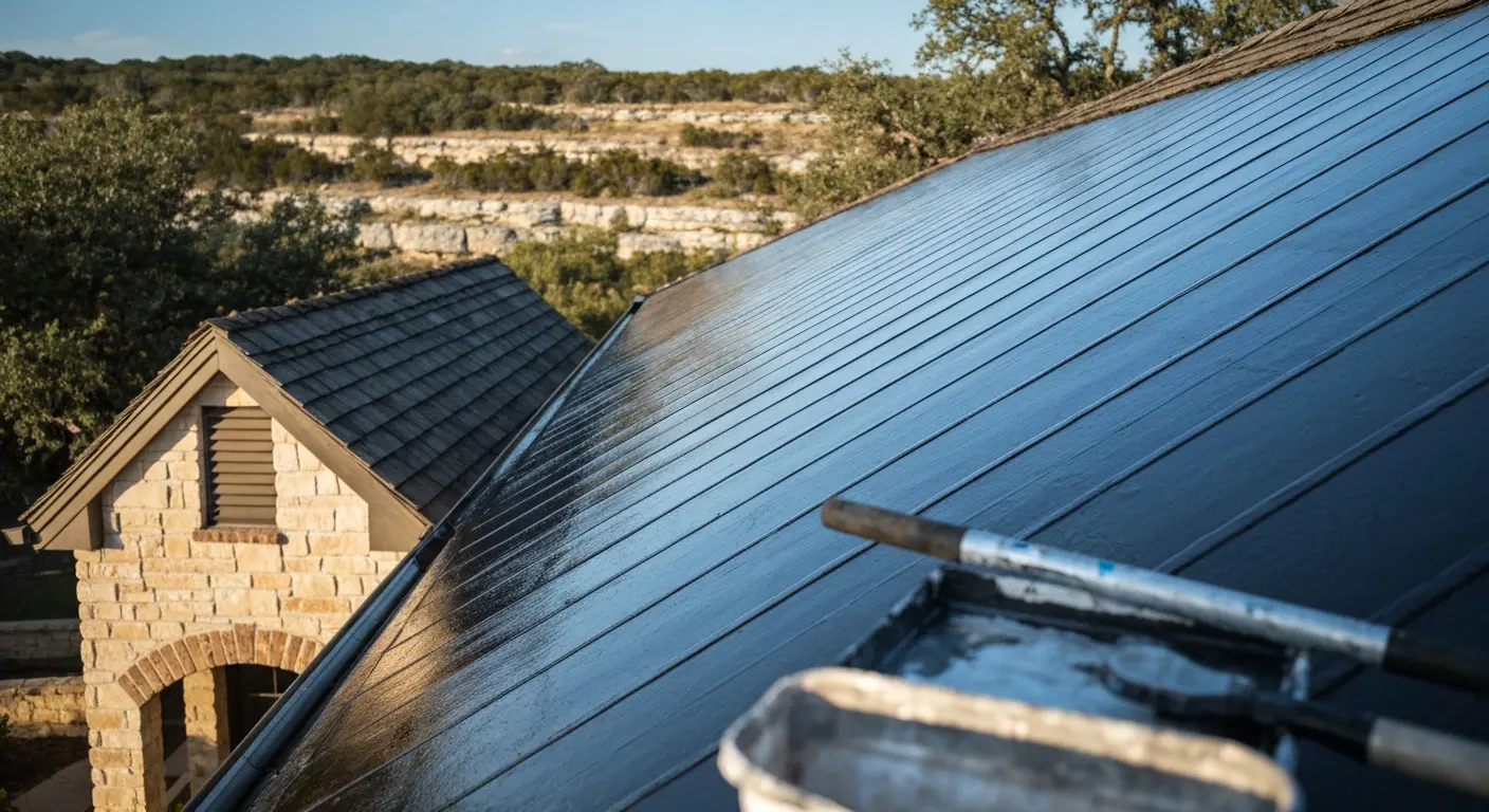 Roof coating and maintenance service