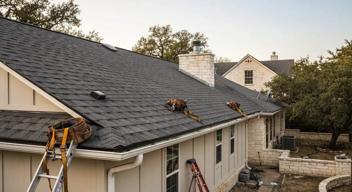 Storm damage restoration