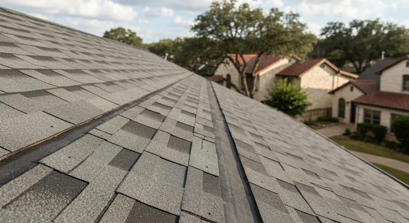 Asphalt shingle roofing installation