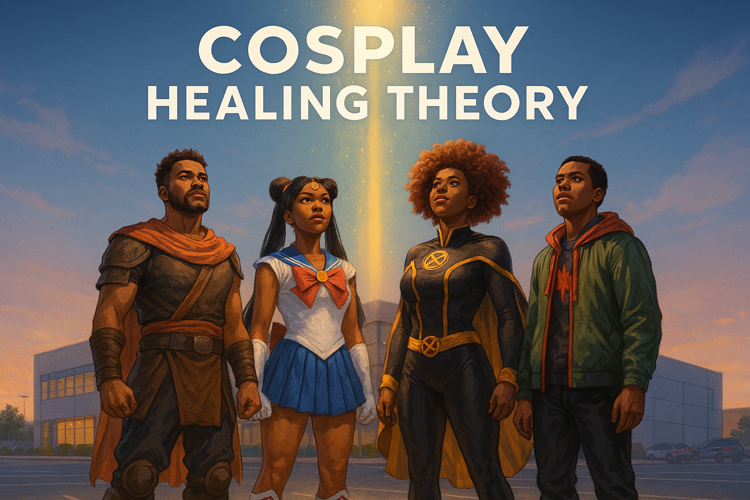 Cosplay Healing Theory Event Poster
