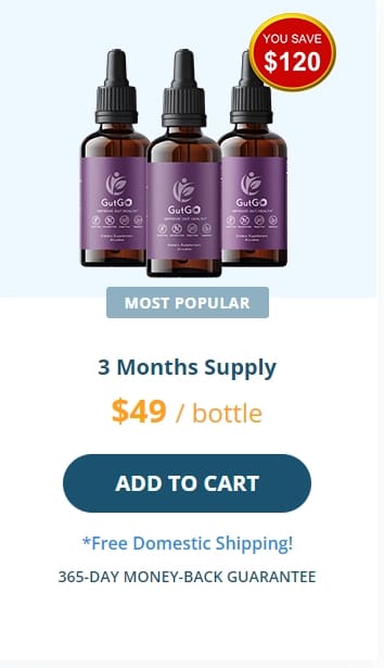 Gut Go 3 bottles pack