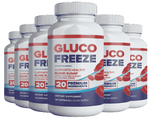 GlucoFreeze 6 bottles