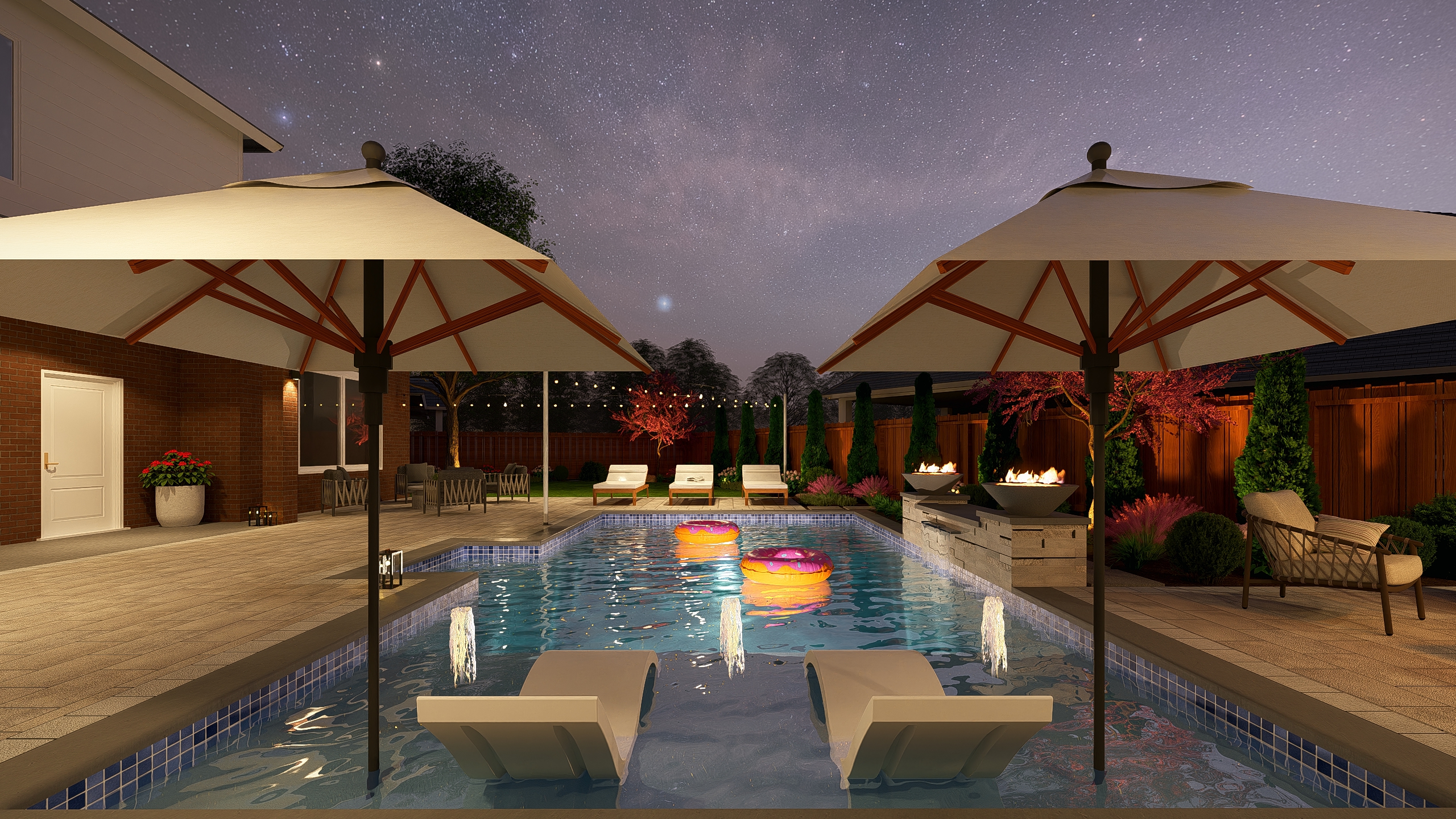 3D Pool Render 4
