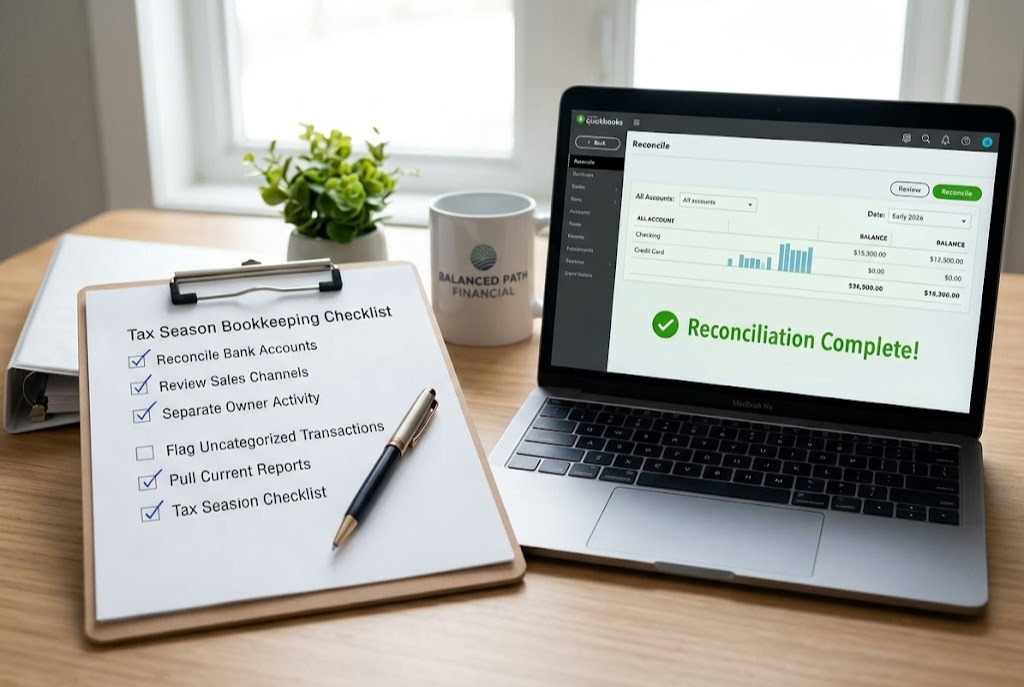 Tax season bookkeeping checklist for small business owners