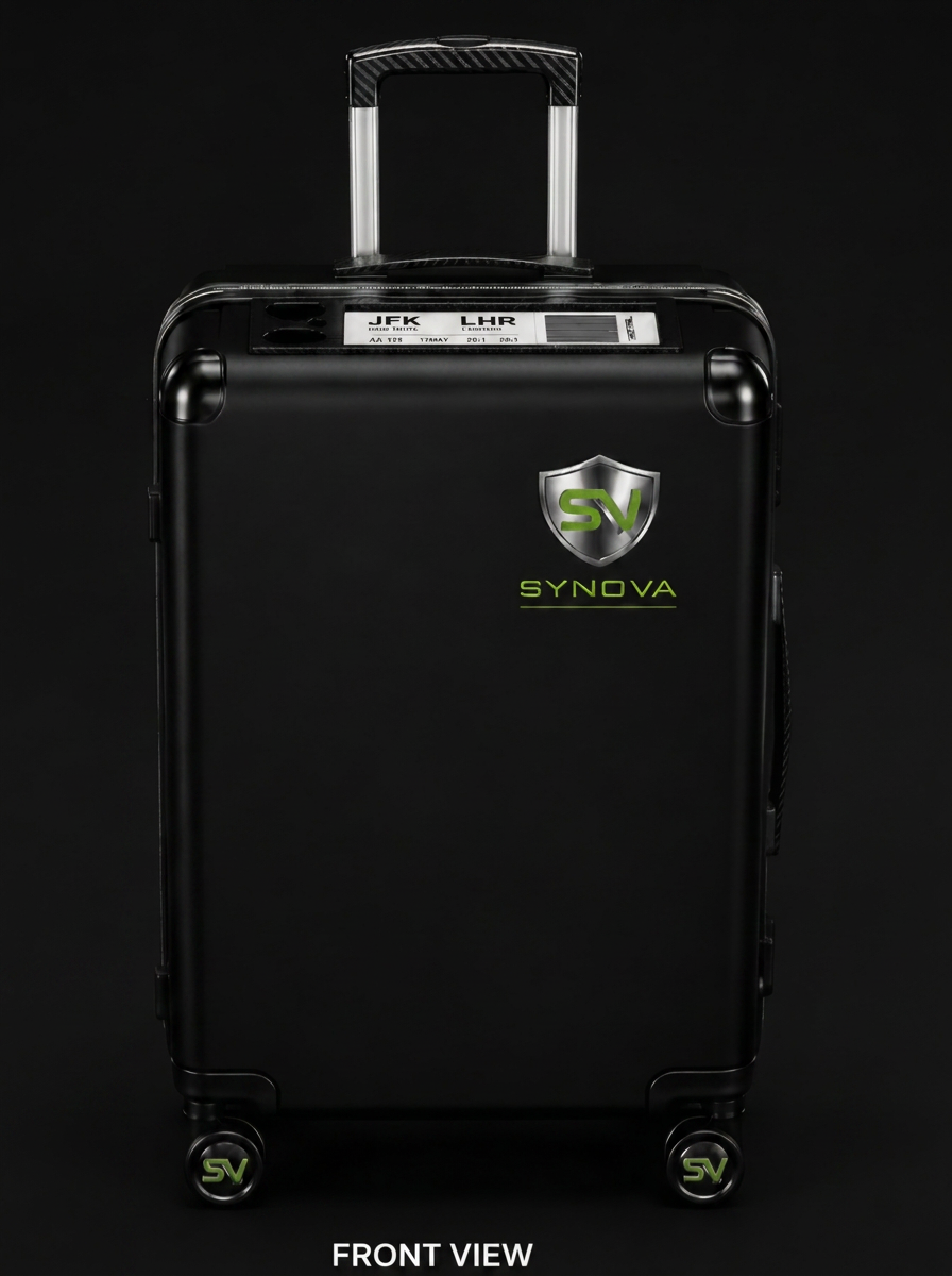 Synova suitcase, front view