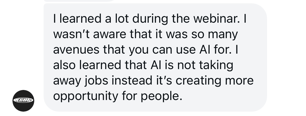 Workshop feedback