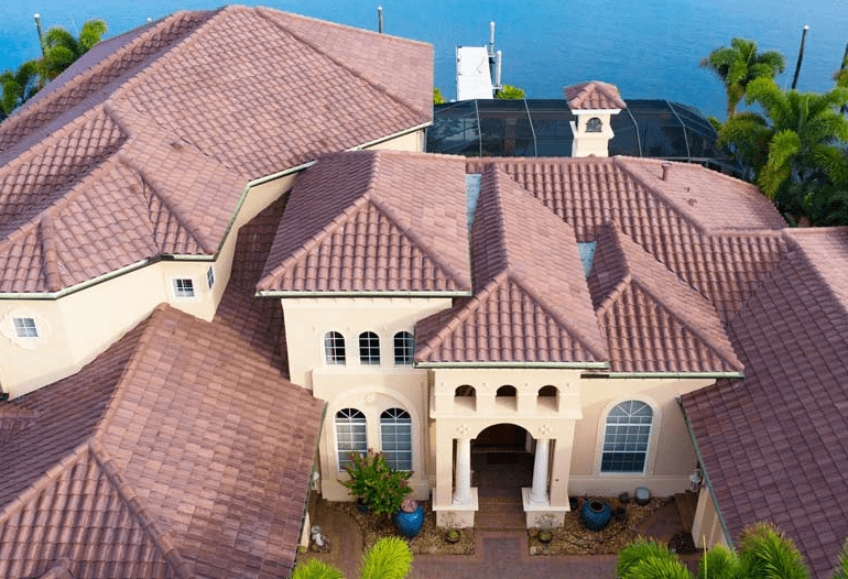 Beautiful tile roof installation Cape Coral Florida