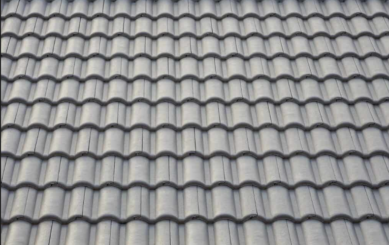 Tile roof pattern detail Fort Myers FL