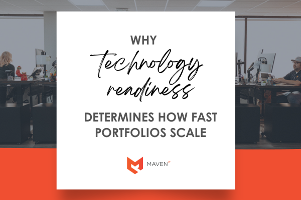 Why Technology Readiness Determines How Fast Portfolios Scale