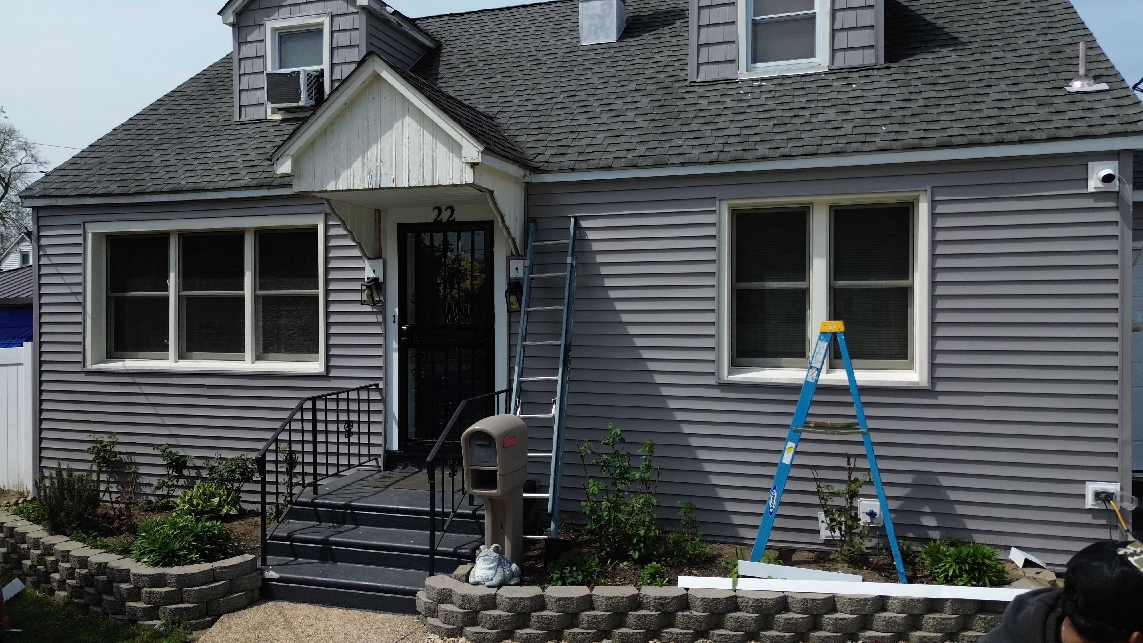 New Family General Contractors siding project