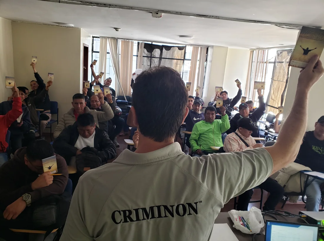 Participantes avanzan en un proceso de formación para su reinserción