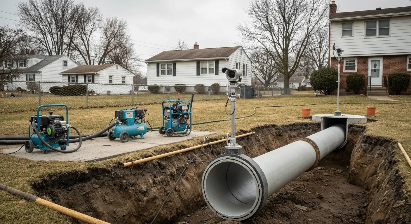 Trenchless pipe lining technology