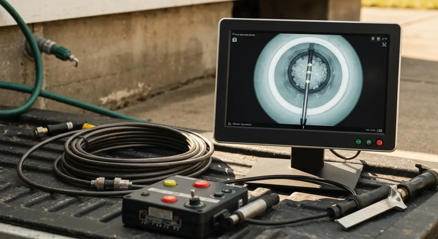 Drain camera inspection equipment