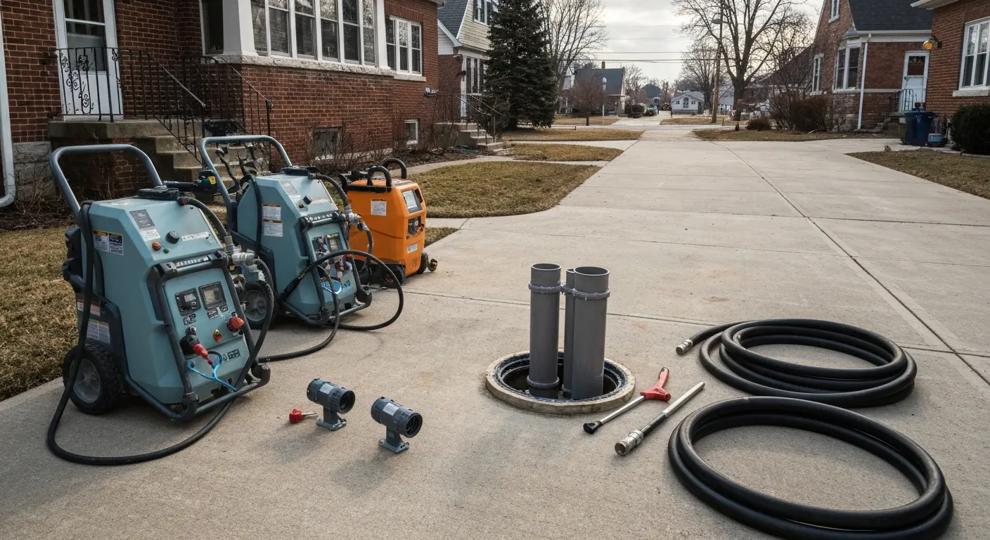 Sewer line repair