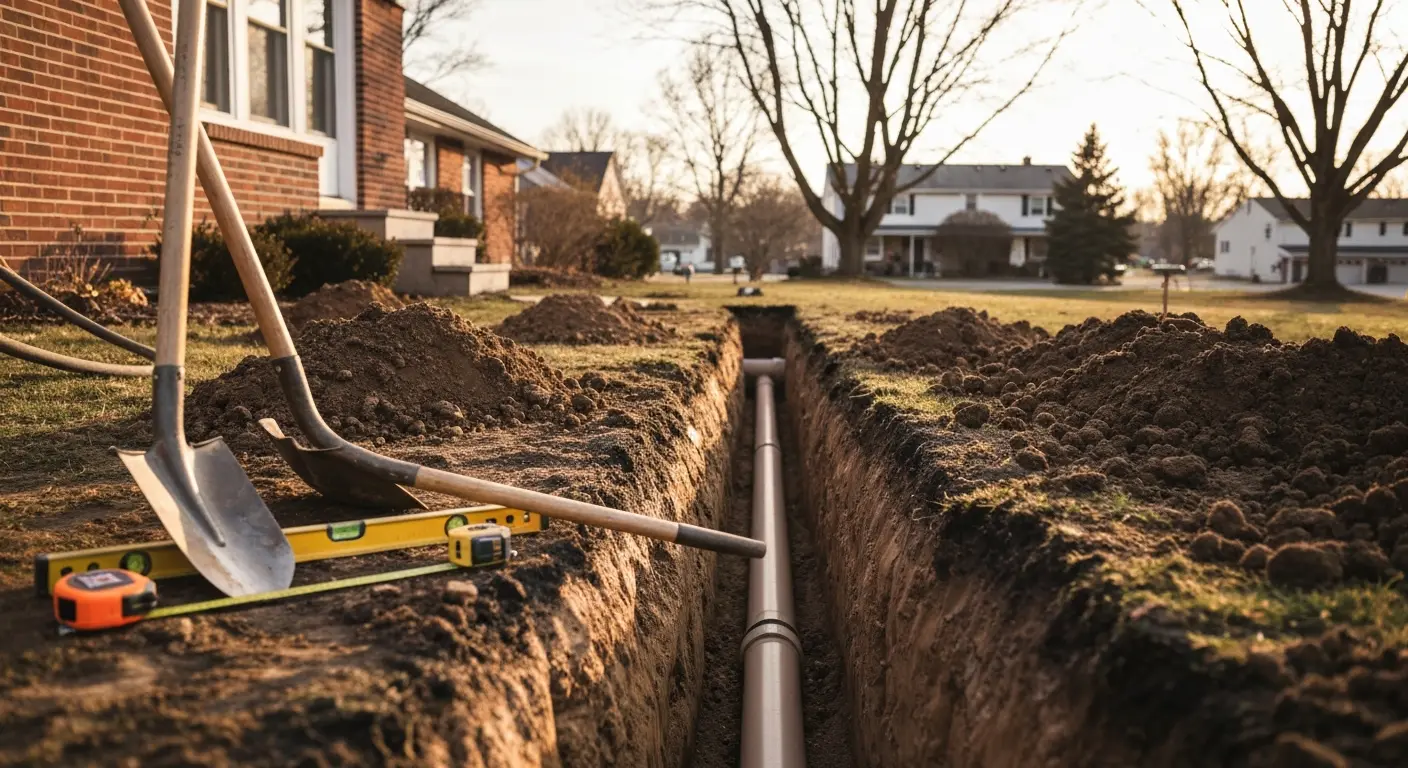 Sewer line replacement